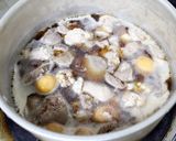 レバーと玉紐の醤油煮作り方7写真
