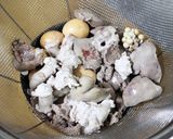 レバーと玉紐の醤油煮作り方6写真