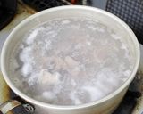 レバーと玉紐の醤油煮作り方5写真
