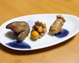 レバーと玉紐の醤油煮作り方10写真