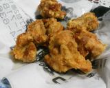 カリカリ鶏肉をねぎ生姜たっぷりの合せ黒酢作り方3写真