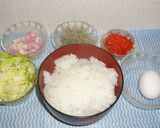 パパの小女子チャーハン②作り方1写真