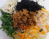 いろいろ野菜のはごろも煮和え作り方2写真
