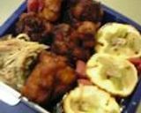 おとな男子のお弁当①作り方2写真