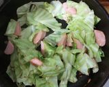 超簡単☆魚ニソ＆キャベツ炒め作り方2写真