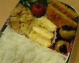 おとな男子のお弁当①作り方10写真