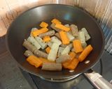 お腹のお掃除にも。こんにゃくの味噌炒り煮作り方3写真
