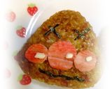 ✿焼きおにぎりでアンパンマン＆チーズ✿作り方2写真