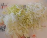 簡単★白菜ときのこのクリームスープ作り方1写真