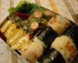 おとな男子のお弁当①作り方20写真