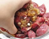 韓国料理ー里芋と牛のスープ「トランタン」作り方2写真