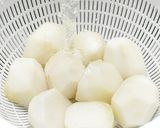 韓国料理ー里芋と牛のスープ「トランタン」作り方3写真