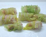 白菜ロール作り方3写真