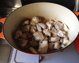 里イモと鶏肉の甘辛煮☆作り方2写真