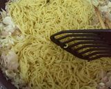 冷ごはんと焼きそば麺で★甘めのそばめし作り方3写真