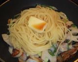 長葱と蓮根とチキンの和風ぺペロンチーノ作り方7写真