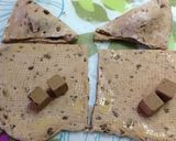 我が家の三角チョコパイ☆バレンタイン作り方4写真