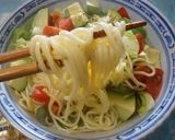 アボカドとトマトの中華そば（麺の力使用）作り方5写真