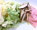 ✿たっぷりキャベツとハムの和風パスタ✿作り方2写真