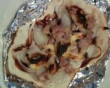 魚焼きグリルピザ作り方5写真