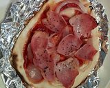 魚焼きグリルピザ作り方6写真