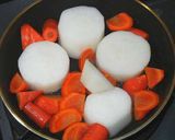 豚肩ロースかたまりと大根のスープ煮作り方5写真