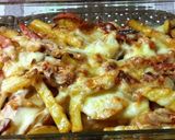 【家の食材で】ポテトとキムチのチーズ焼き作り方6写真