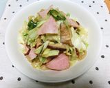ハム入り野菜炒め作り方3写真