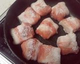 ふわふわ白はんぺんの豚肉巻き★お弁当にも作り方3写真