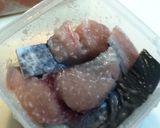 さわらの塩麹漬け蒸し焼きキャベツ添え作り方1写真