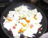 魚嫌いも食べた!クリームパスタ風うどん作り方5写真