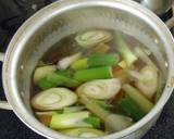 大和ねぎとビントロ鮪のねぎま鍋作り方3写真