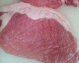 トンテキ丼作り方1写真