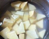 簡単さつまいもとりんごのレモン煮♡作り方2写真