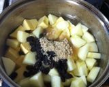 簡単さつまいもとりんごのレモン煮♡作り方3写真