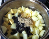 簡単さつまいもとりんごのレモン煮♡作り方3写真