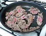 牛肉＊スライスオニオン作り方3写真