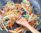 あまり野菜きんぴら!作り方4写真