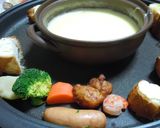 ホットプレートでチーズフォンデュ@覚書作り方9写真