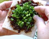ねぎ肉味噌のトースト作り方6写真