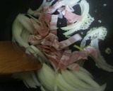 ほうれん草のクリームソースパスタ作り方6写真