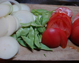 鶏肉とトマトと玉ねぎの重ね煮作り方1写真