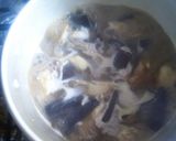 鶏とナス•舞茸の生姜味の煮物作り方10写真