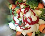 トマトベースの煮込みハンバーグ作り方3写真