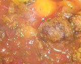 トマトベースの煮込みハンバーグ作り方6写真