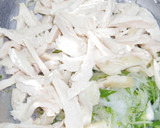 酒とウコン買ってこい！蒸し鶏のネギ塩和え作り方5写真