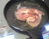 オ-ブンで焼く！クリスマスペッパ-チキン作り方1写真
