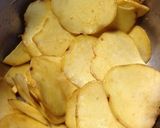 ノンフライさつまいもチップス作り方1写真