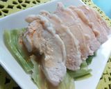 鶏むね肉で♪しっとり蒸し鶏＊基本＊作り方5写真
