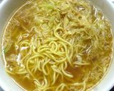 ＊麺の力＊　～せん切りキャベツの中華そば作り方5写真